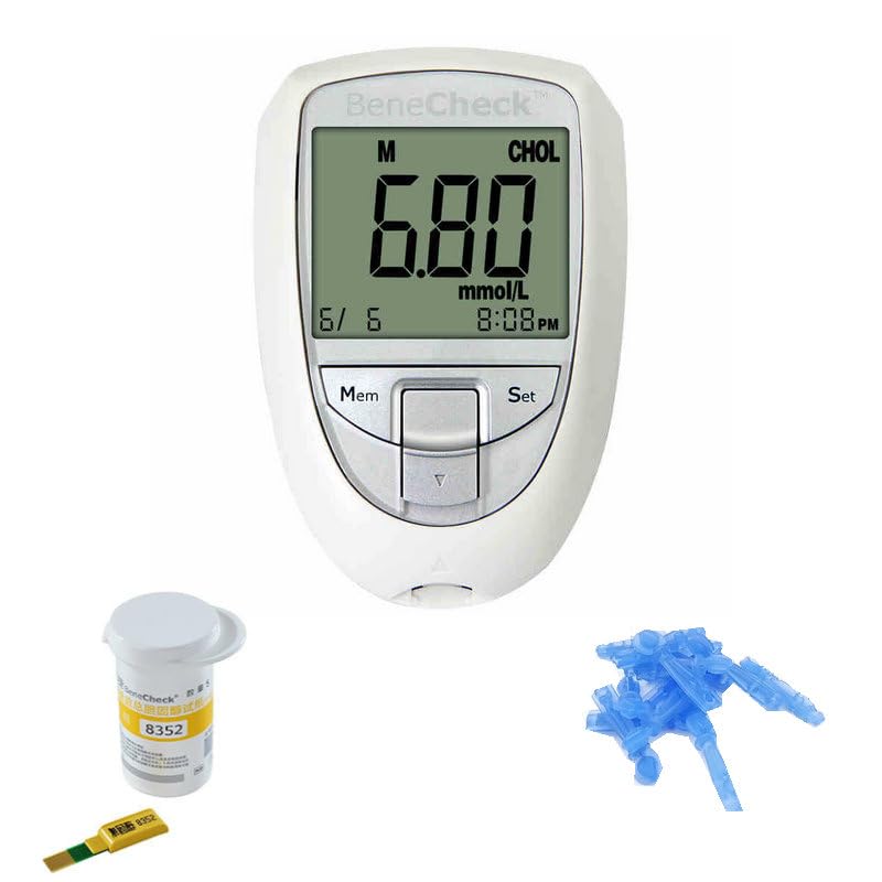 Cholesterol Test Meter Kit + 10pcs Strips X7047