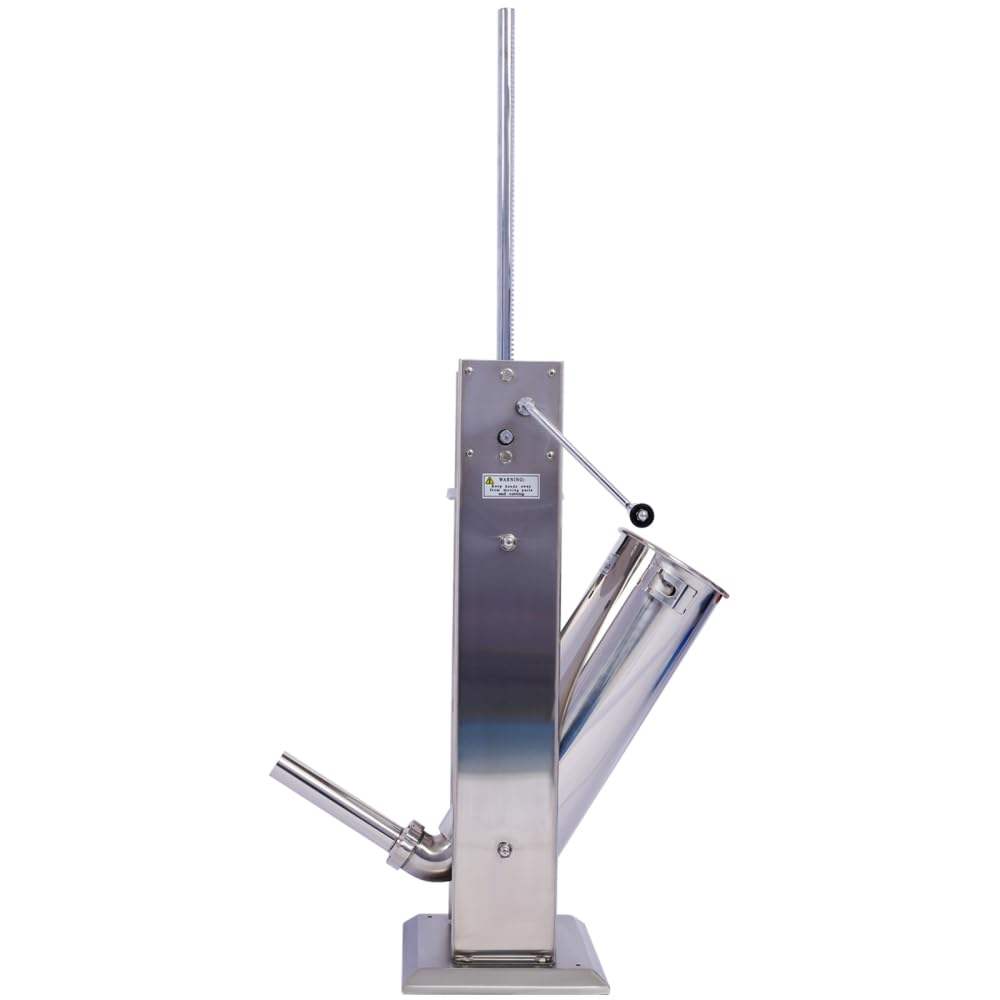 Vertical Stainless Steel Manual Sausage Stuffing Machine with 4 Filling Tubes P5374