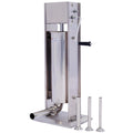 Vertical Stainless Steel Manual Sausage Stuffing Machine with 4 Filling Tubes P5374