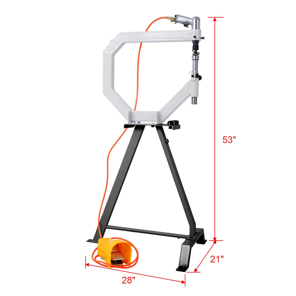 19.6 inches Pneumatic Planishing Hammer with Foot Pedal U57536