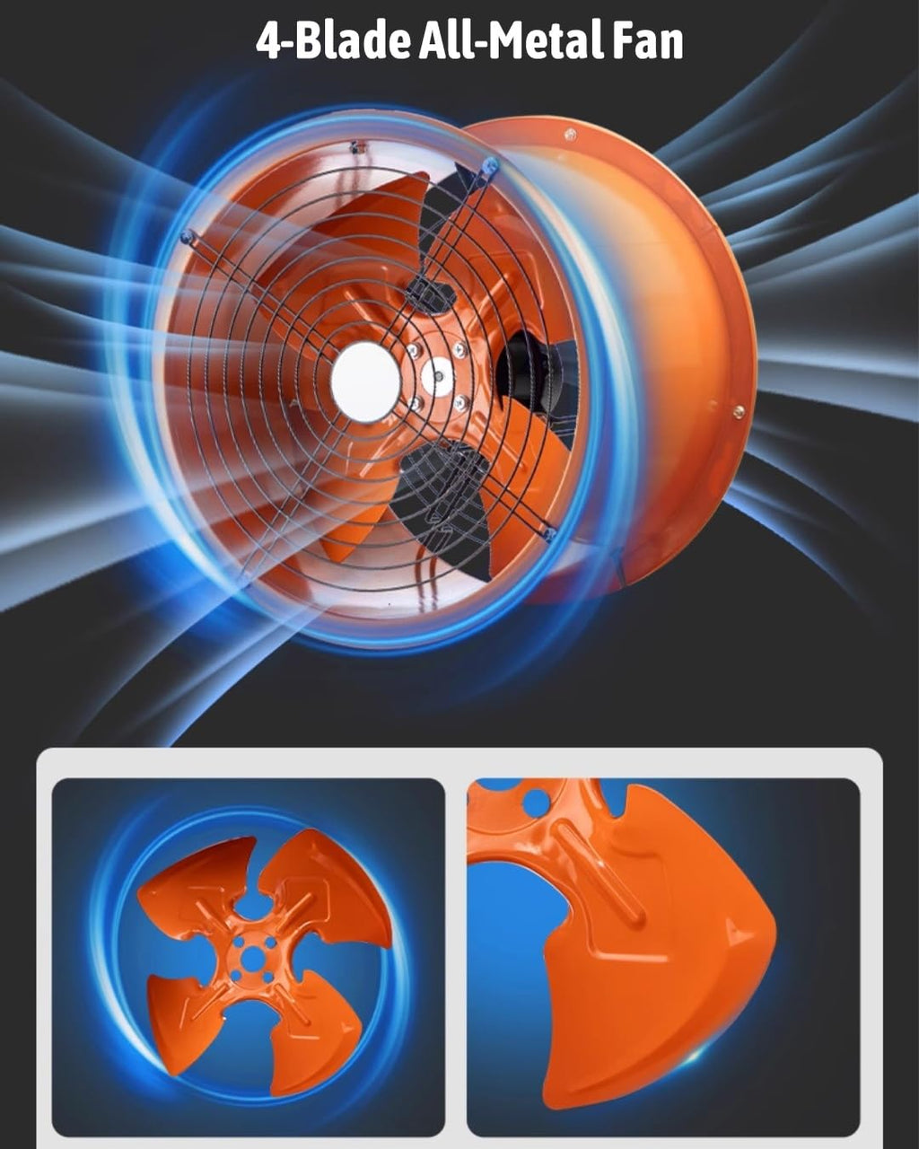 High Velocity Outdoor Pedestal Fan 3-Speed 20in A69904