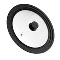 Tempered Glass Universal Lid with Silicone Rim Y6722