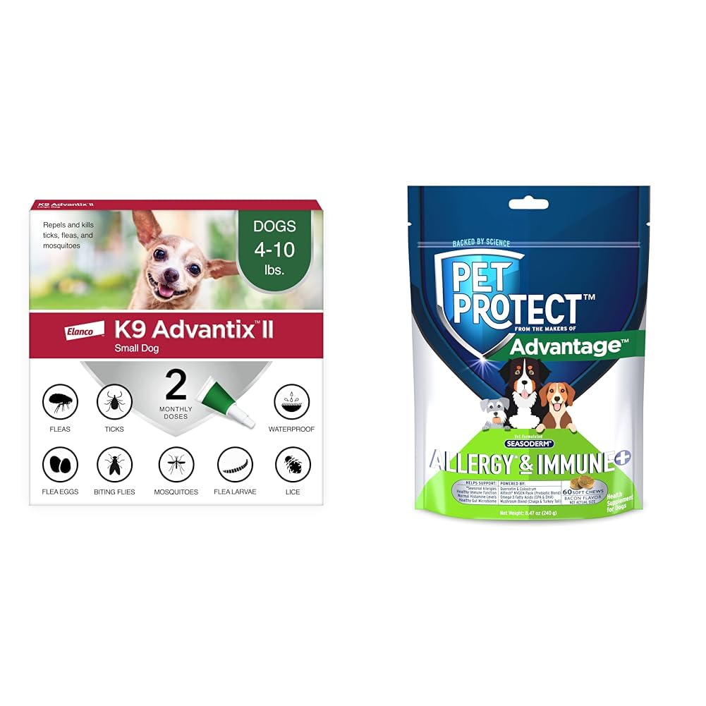 K9 Advantix II Small Dog 2-Mo Supply 60 Count P4790