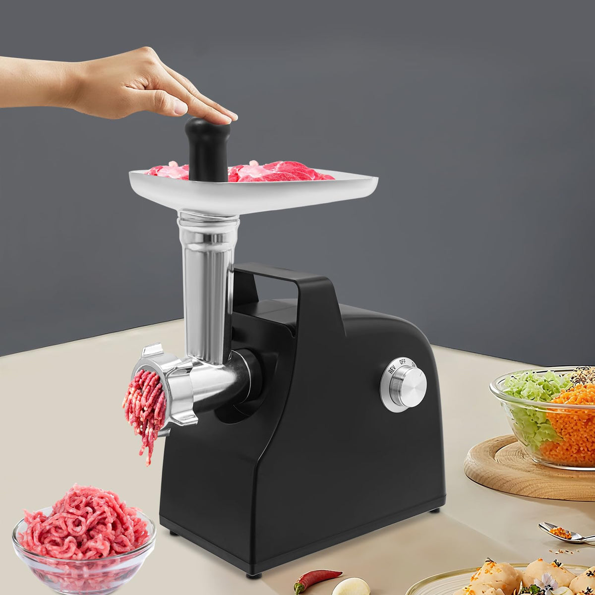 110V 500W Meat Grinder & Tomato Strainer B9319