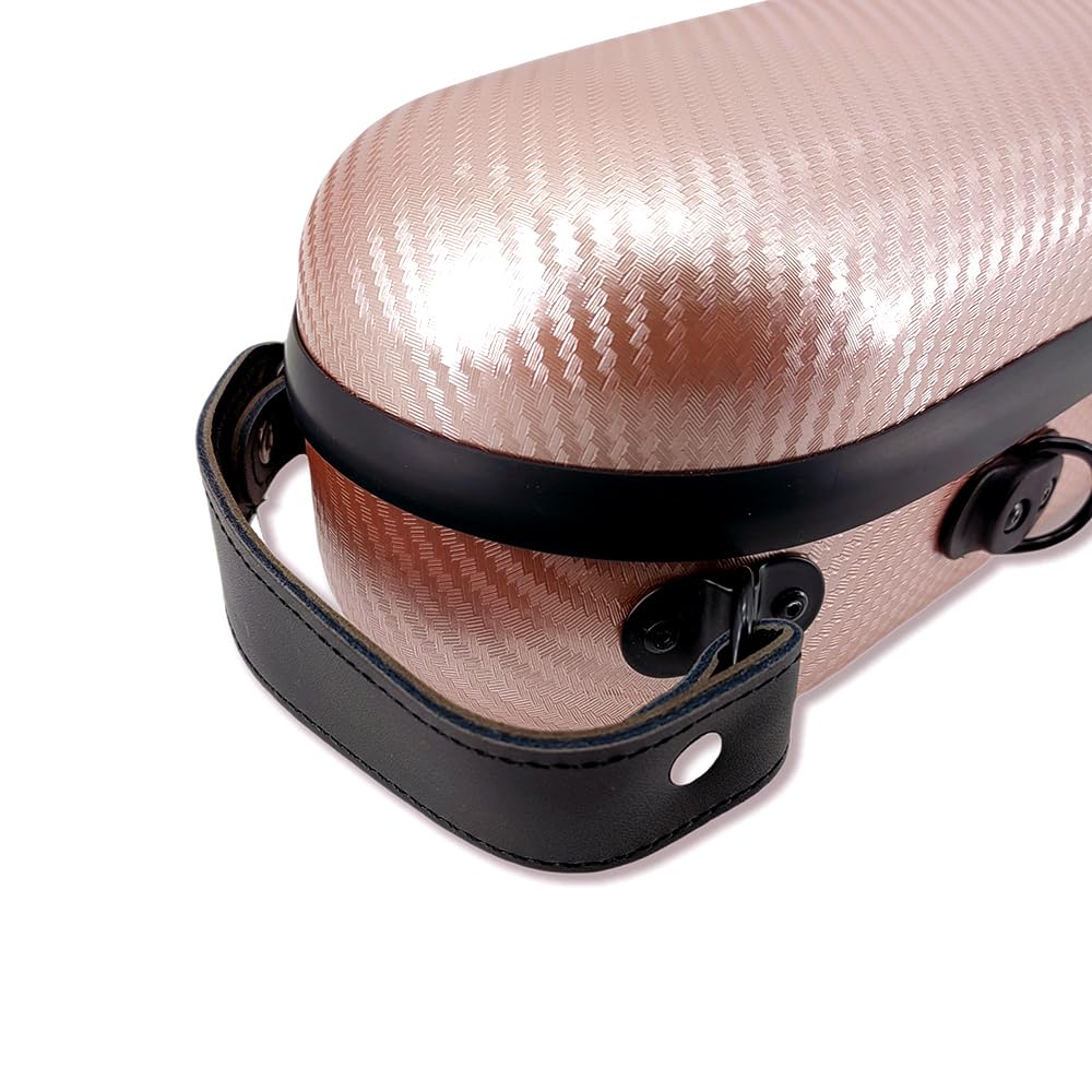 3/4 Full Size Hard Shell Carbon Fiber Violin Case S729