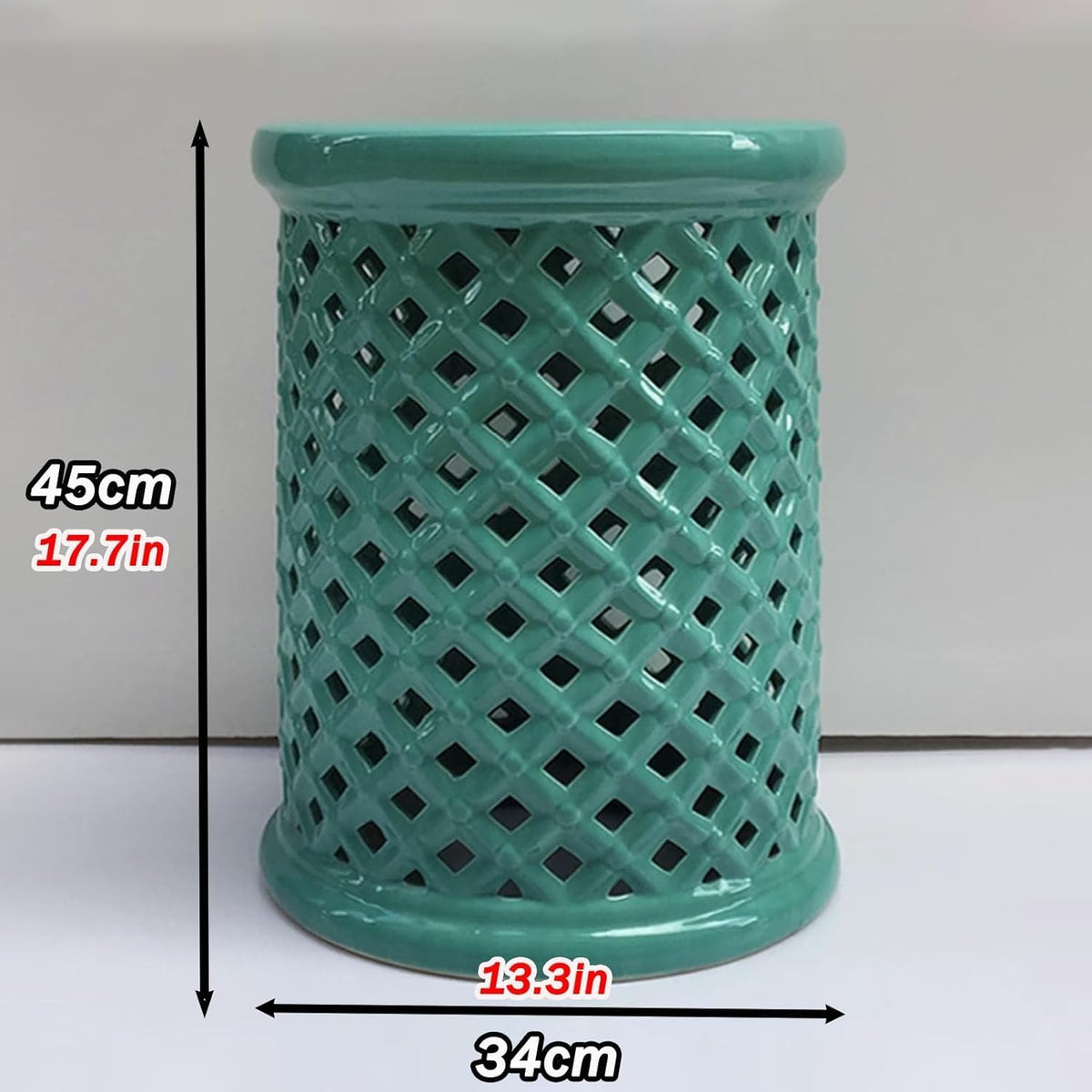 Ceramic Decorative Garden Stool P542