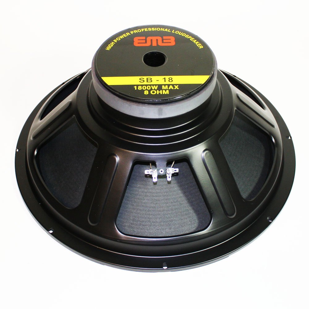 18-Inch Car Audio Subwoofer Speaker, 1800W Max Power, 8 Ohm R346