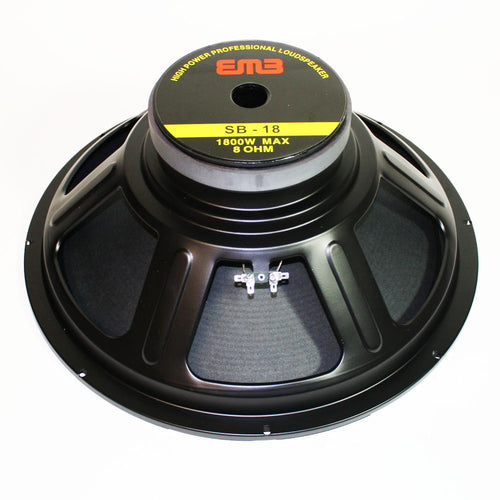 18-Inch Car Audio Subwoofer Speaker, 1800W Max Power, 8 Ohm R346