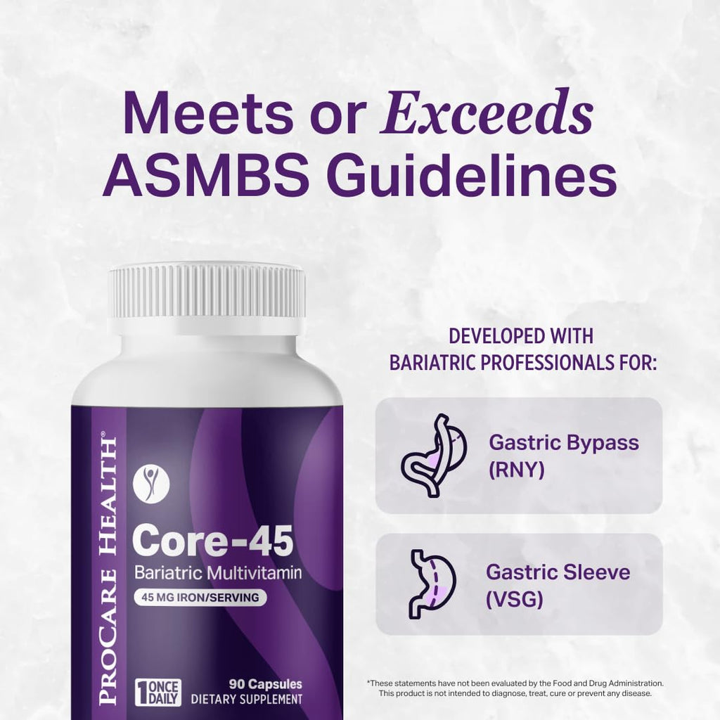 Bariatric Multivitamin 45mg Iron Capsule 30ct D599342