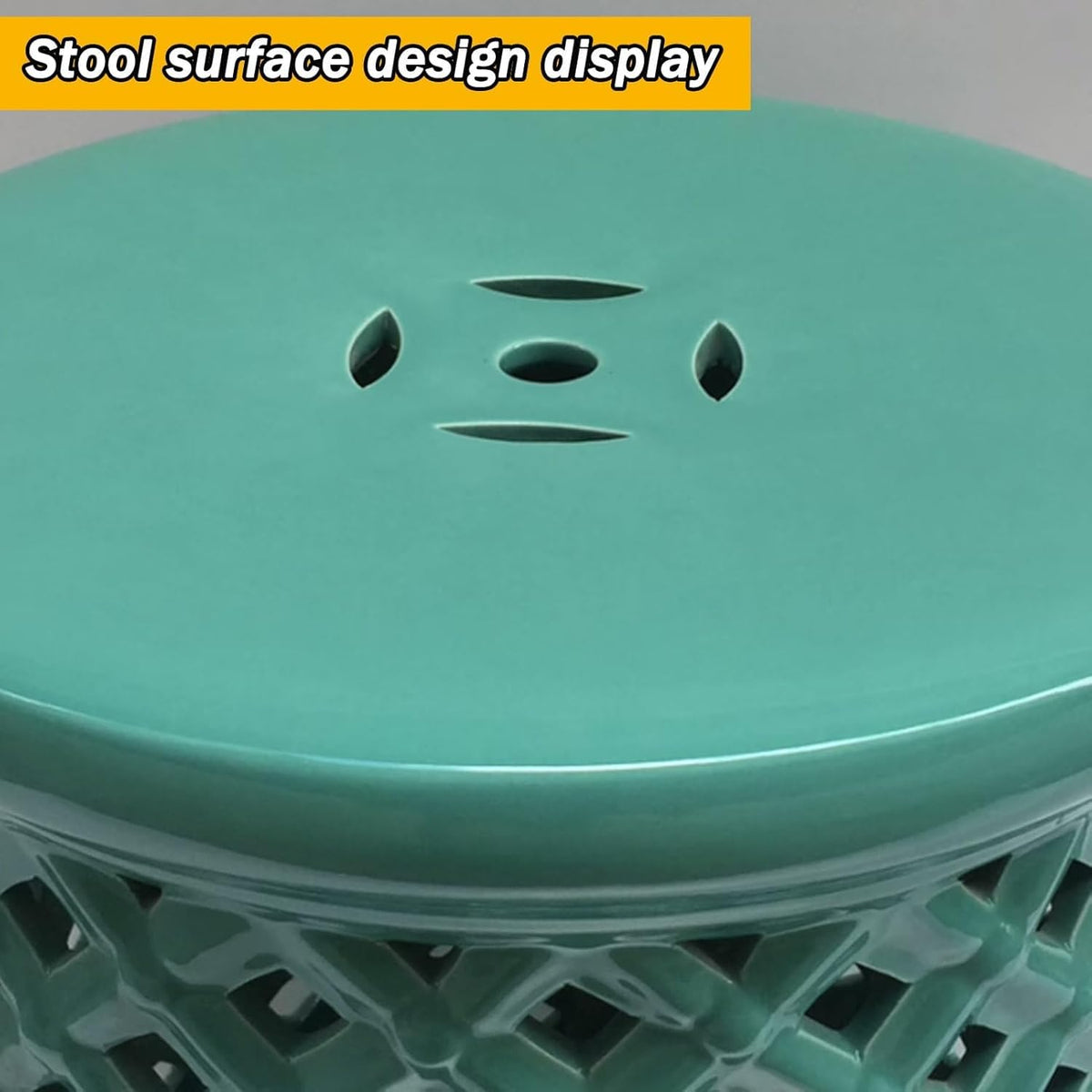 Ceramic Decorative Garden Stool P542