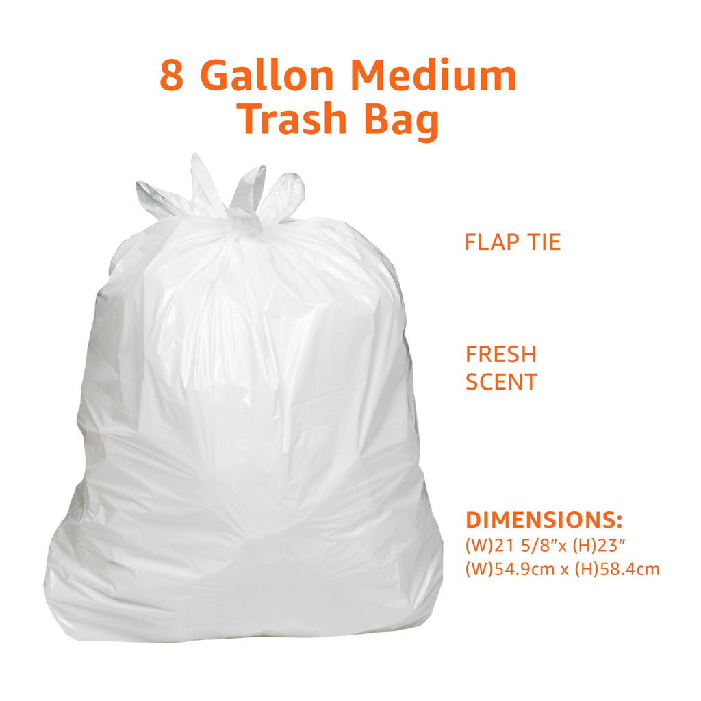 8 Gallon Fresh Scent Trash Bags 80 Count K56774