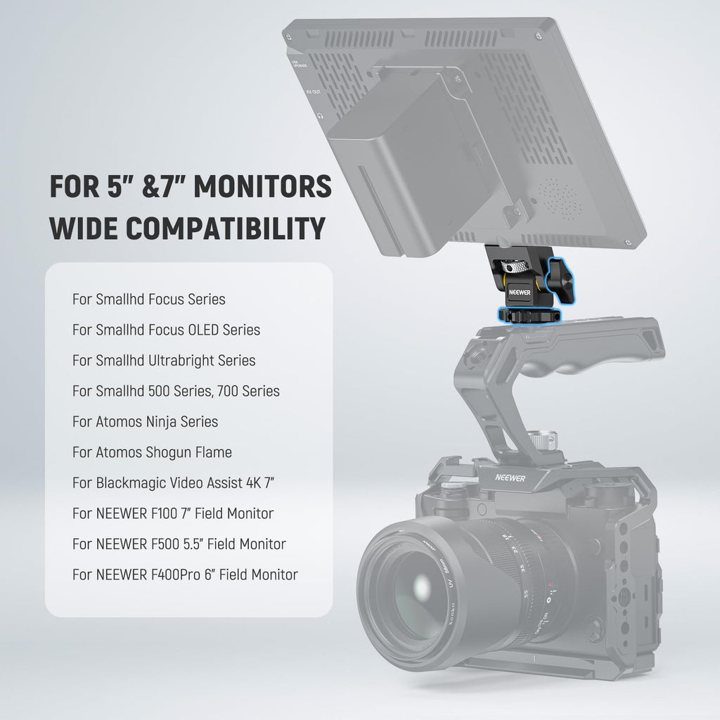 Camera Monitor Mount with Cold Shoe M468