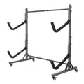 Freestanding Kayak Storage Rack with Lockable Wheels M287586