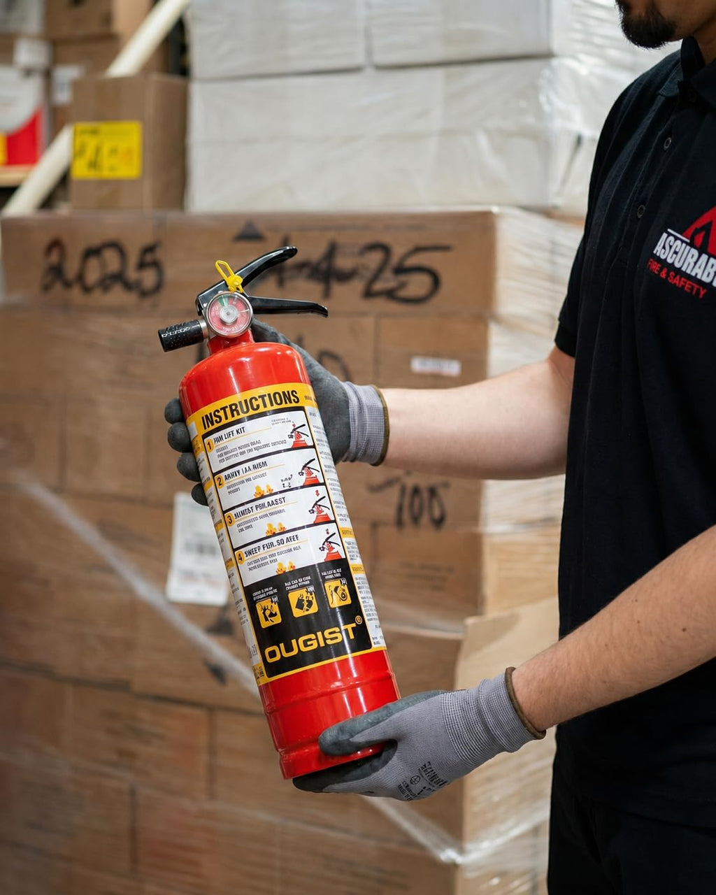2.5 lb ABC Dry Chemical Fire Extinguisher 2 Pack B765