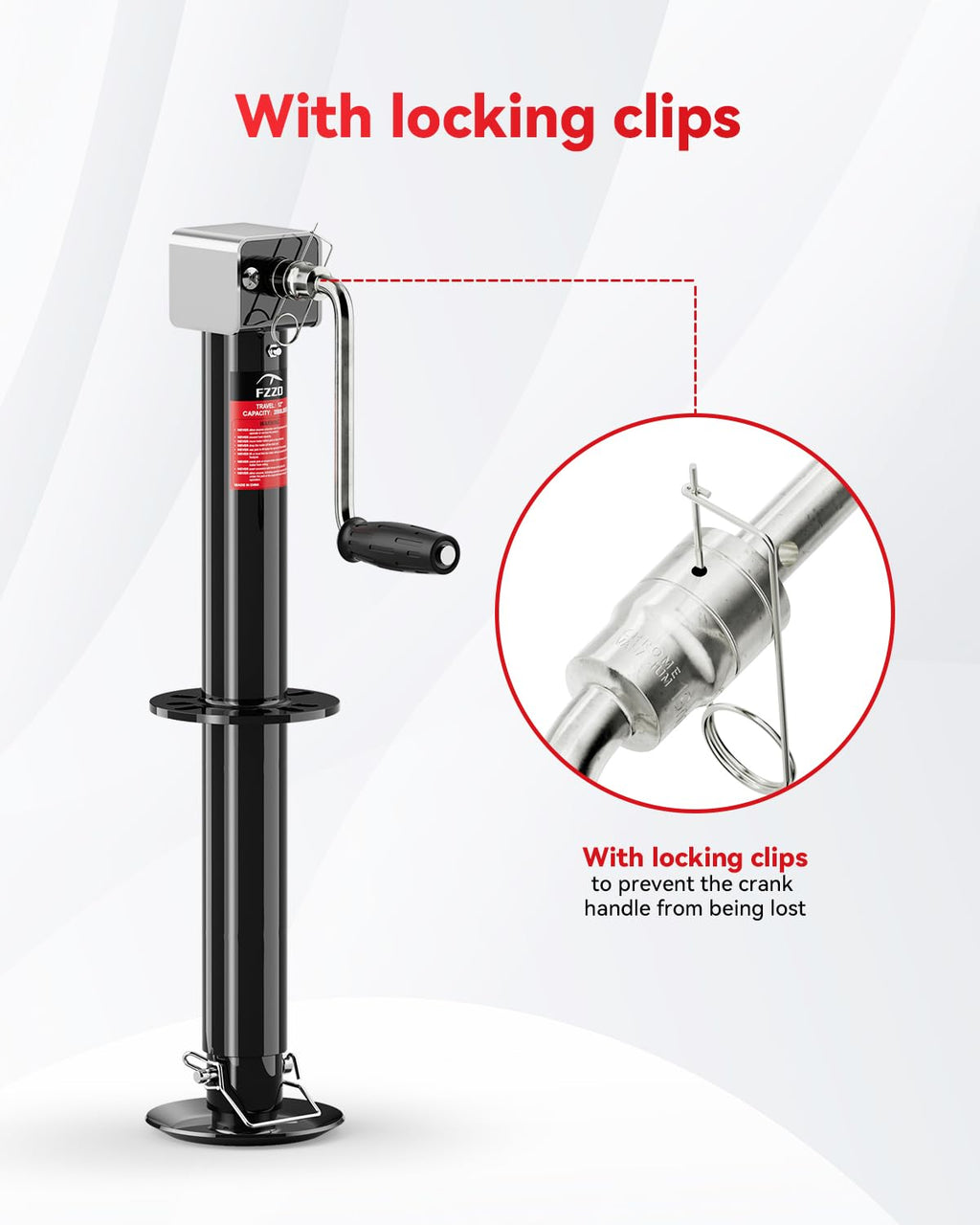 5000 lbs A-Frame Trailer Jack N849