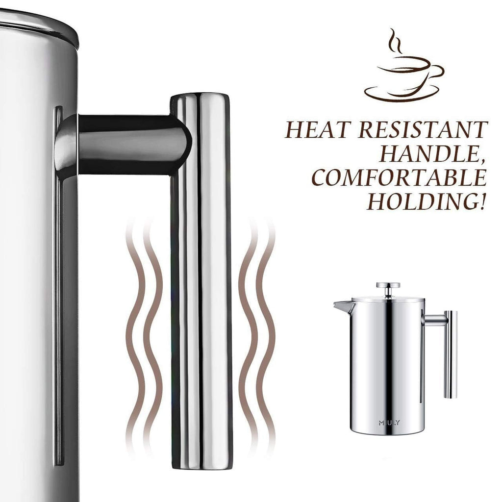 Small 12oz Stainless Steel Insulated French Press Z684043