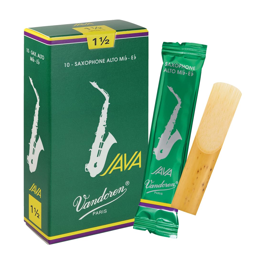 Alto Sax Reeds Strength 1.5 Box of 10 T9736