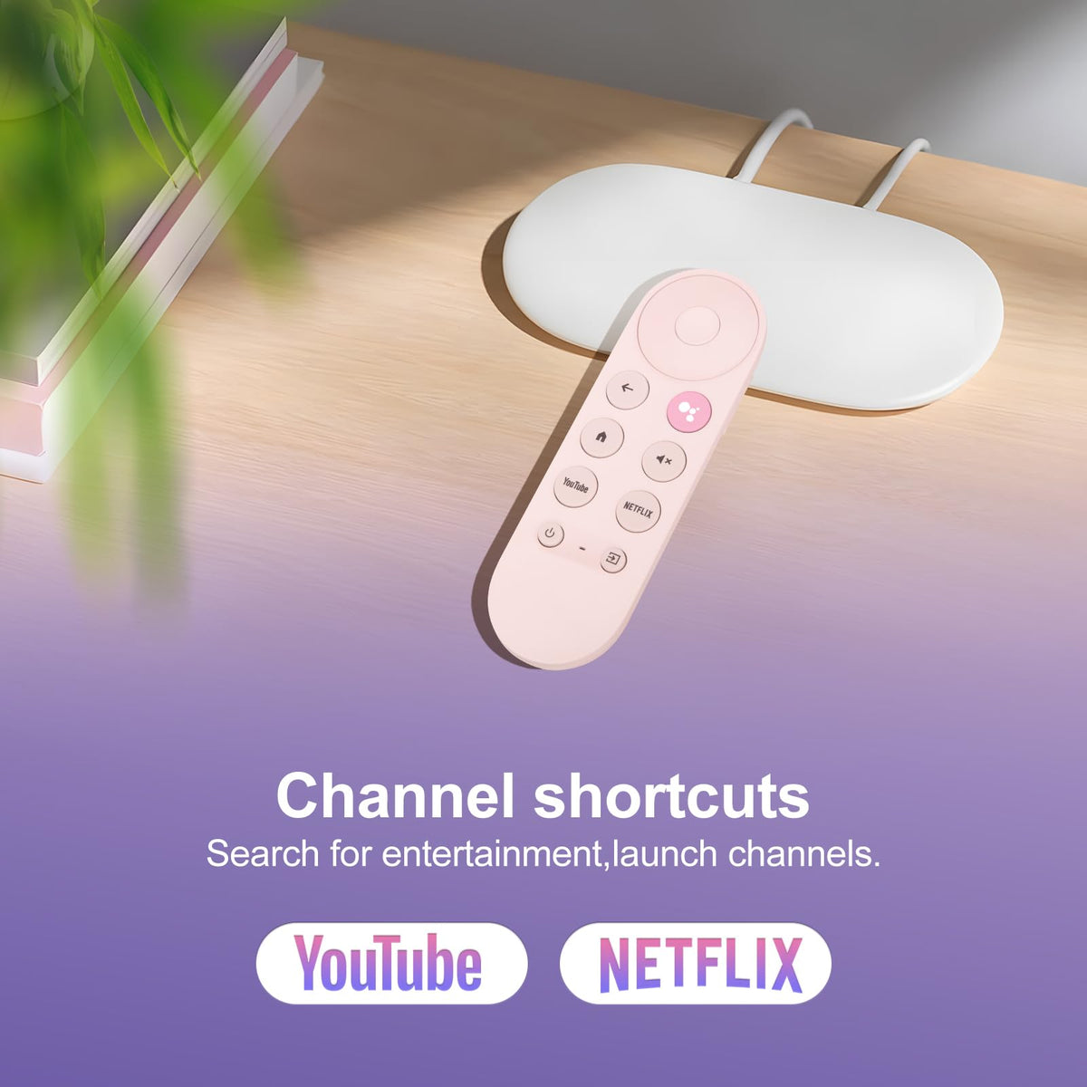 Pink Voice Replacement Remote Control U8788