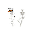 Halloween Life Size Human Skeleton with Posable Joint U42823