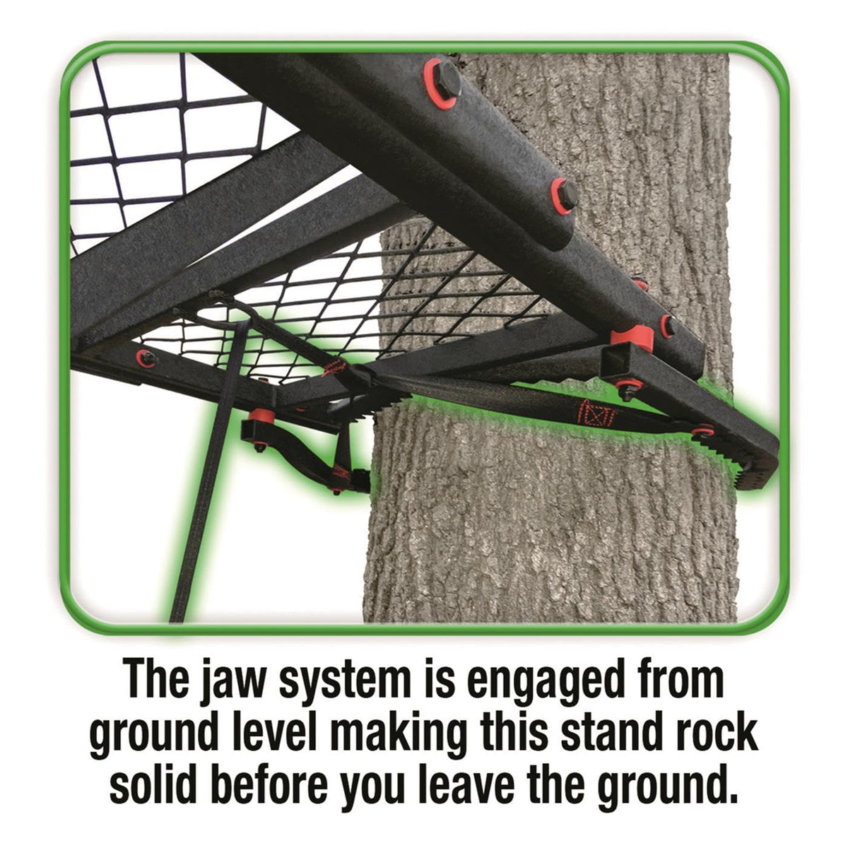 15’ Single Person Ladder Tree Stand D115