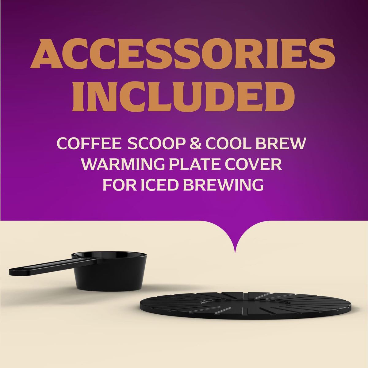 12 Cup Coffee Maker with Decaf and Iced Coffee Settings L778
