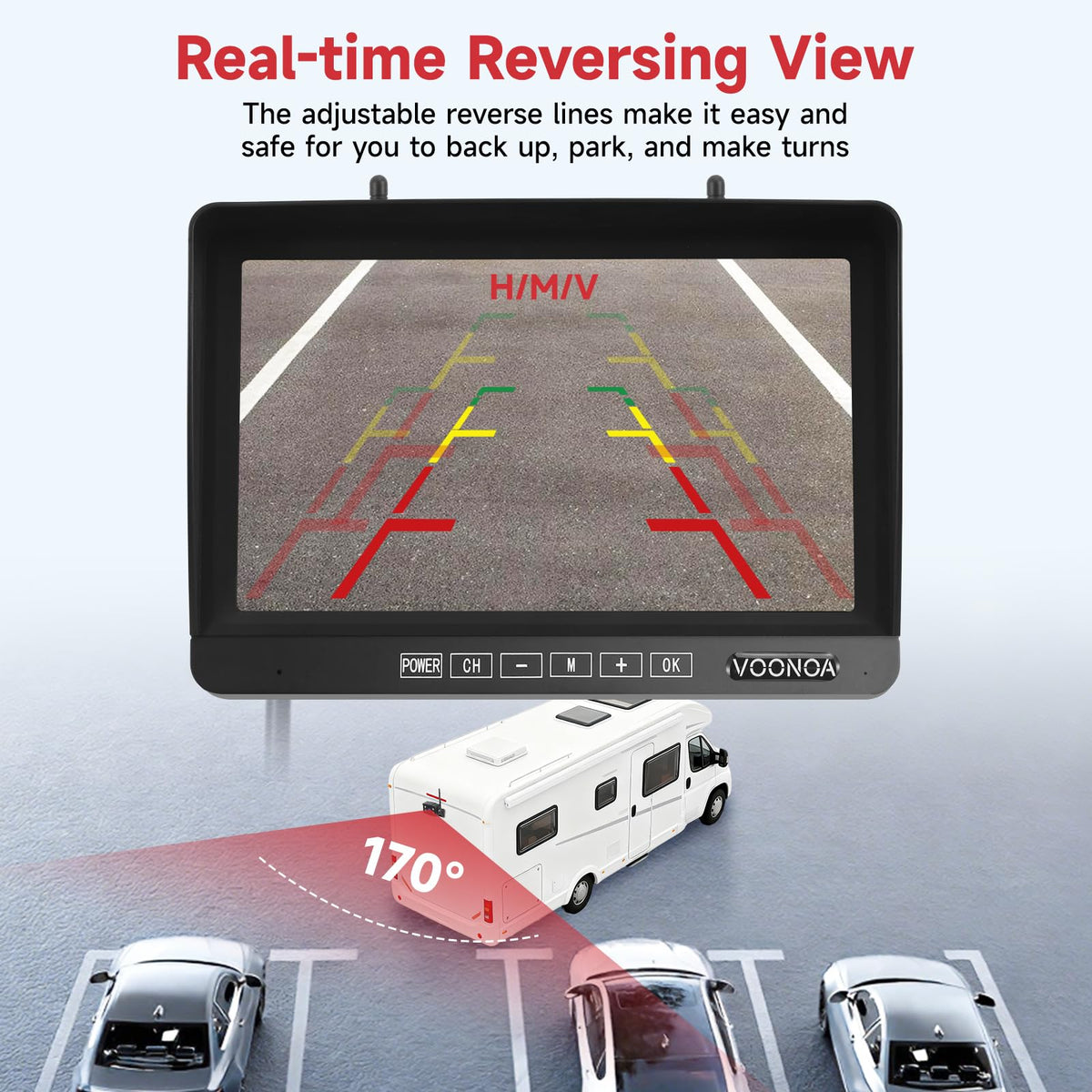 Wireless RV Backup Camera System X21182