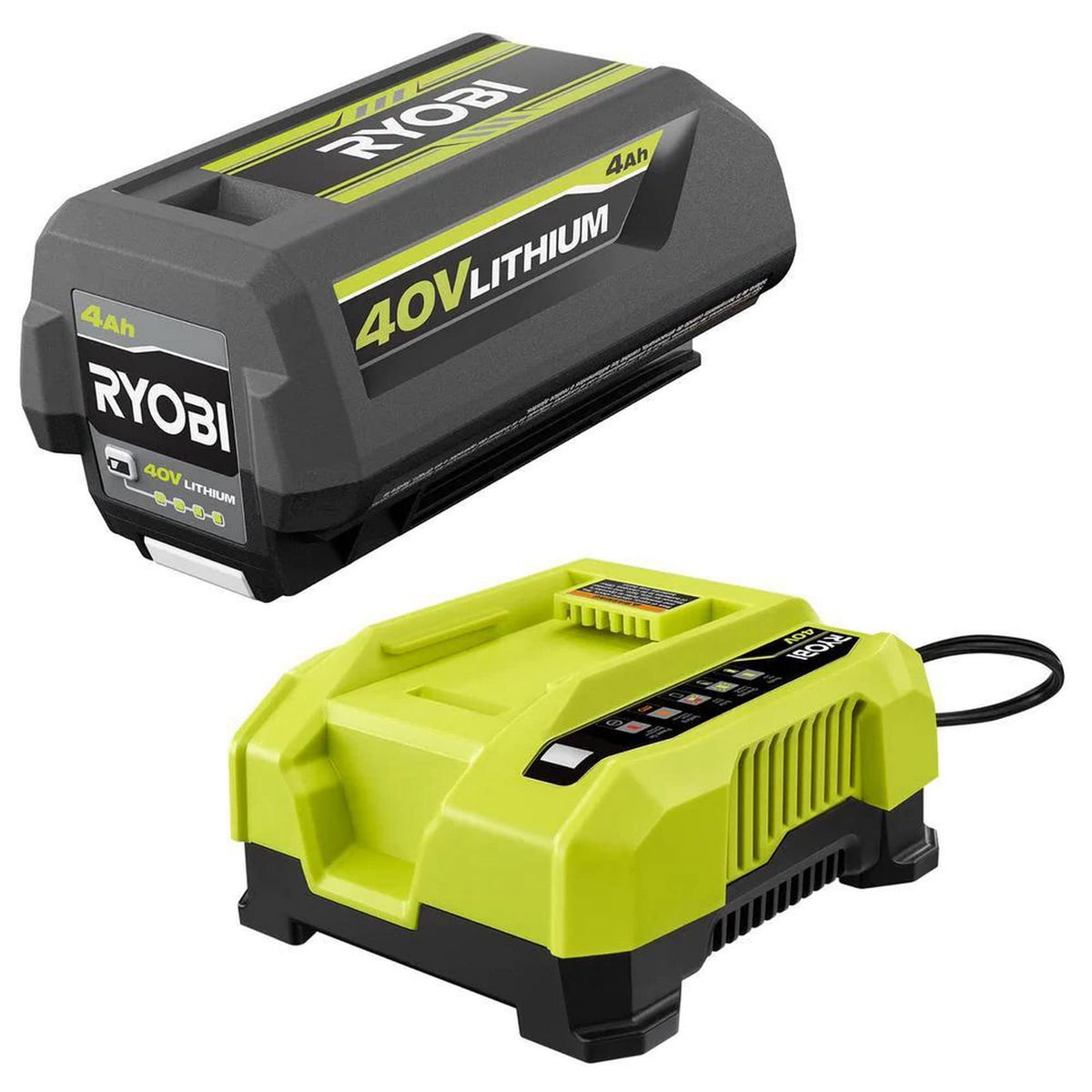 40 Volt Lithium-Ion 4.0 Ah Battery and Rapid Charger B54465