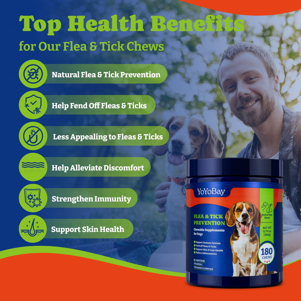 Dog Flea & Tick Prevention Chewables Q60074