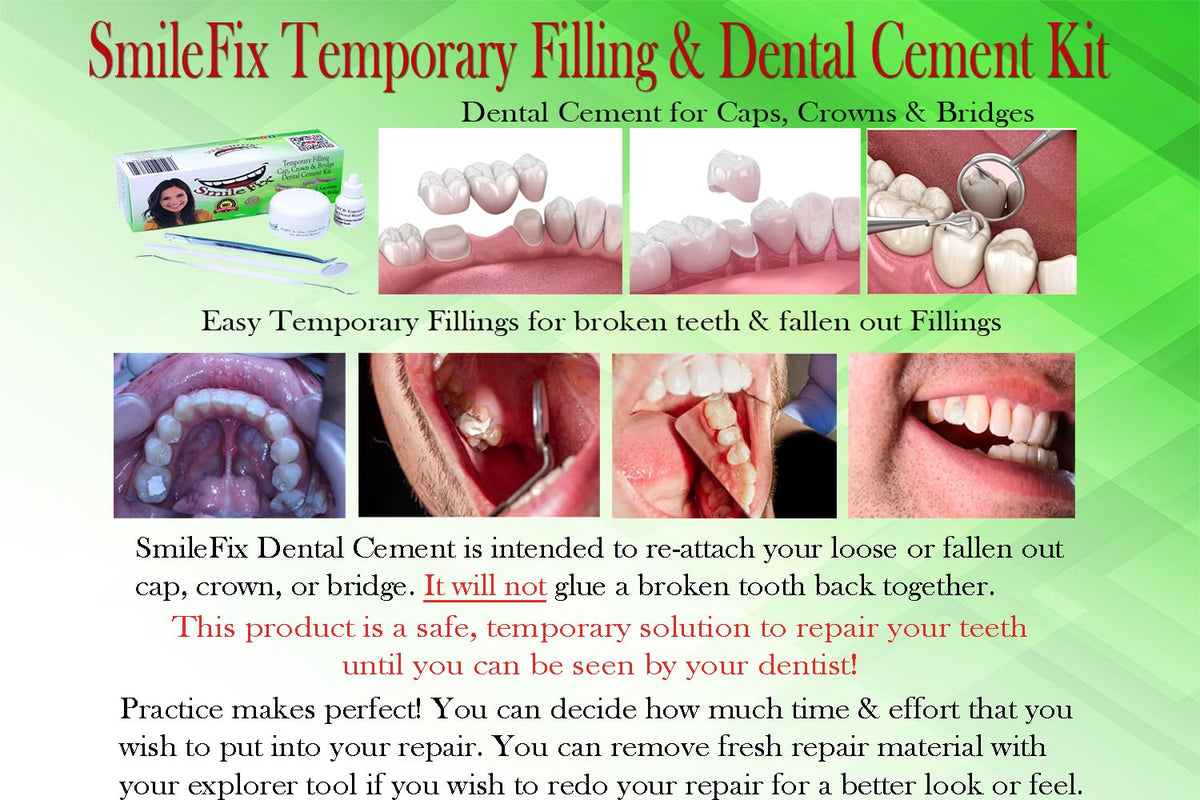 Dental Cement & Filling Repair Kit N4138