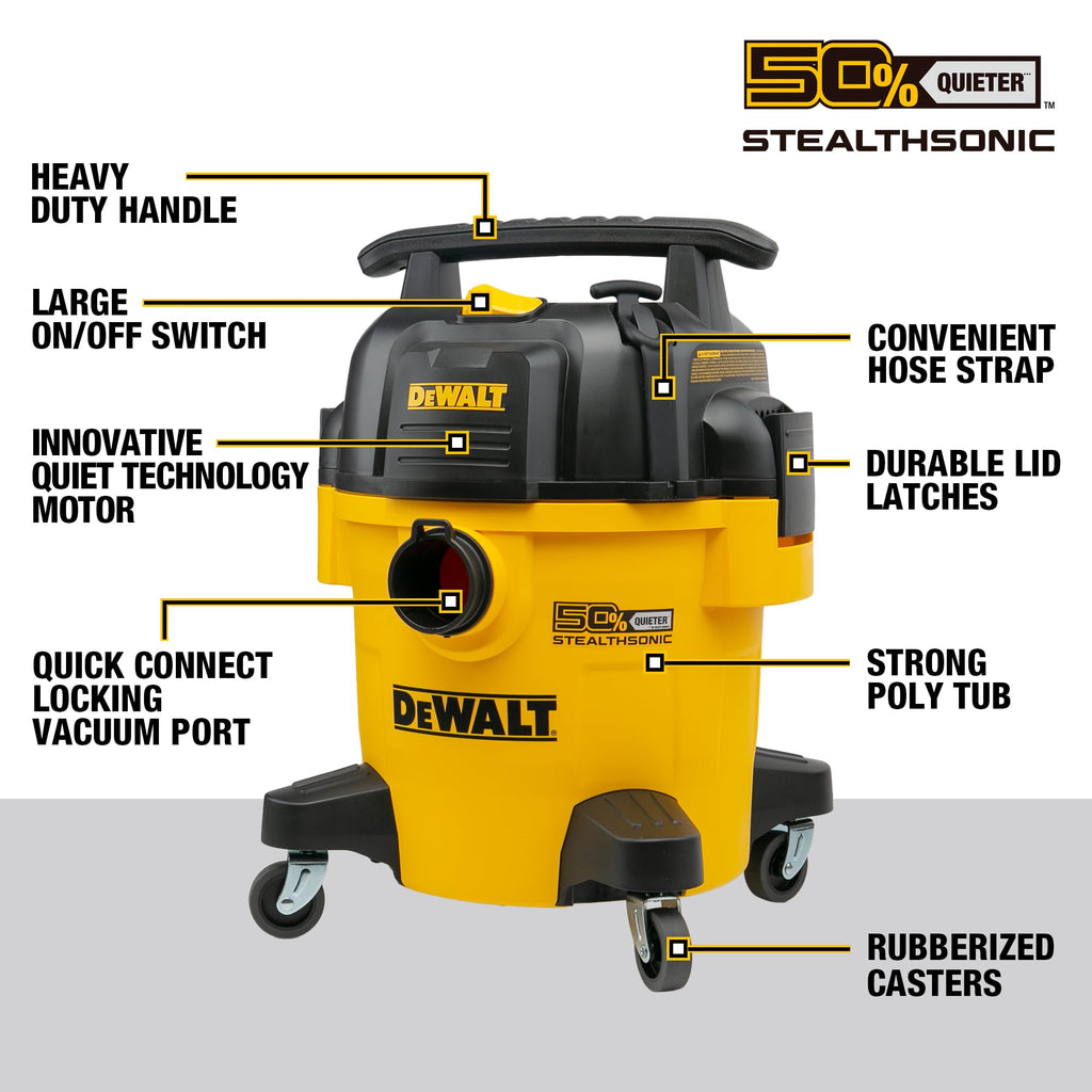 Wet and Dry Shop Vacuum 5 Gal 4 HP A96591