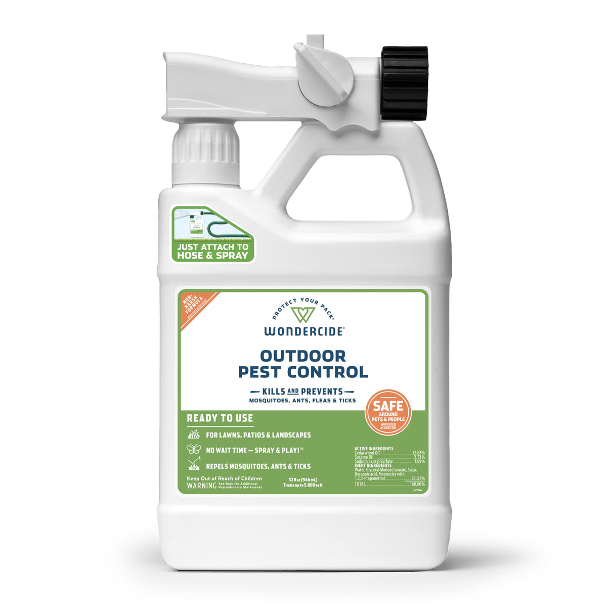 Outdoor Pest Control Spray with Essential Oils 32 oz F18083