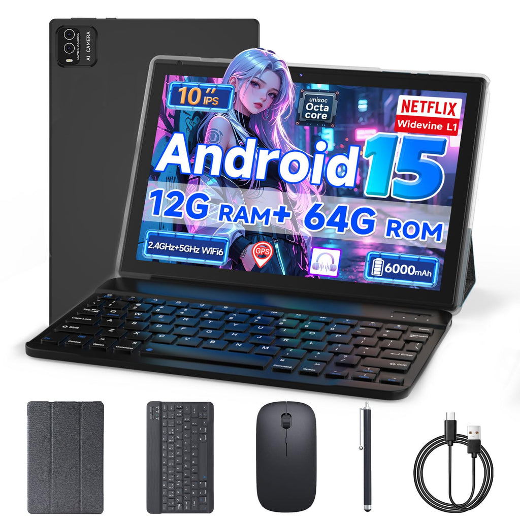 10 inch Tablet with Keyboard R943
