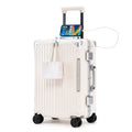 20 In Aluminum Frame ABS Hard Shell Carry On Luggage S48989