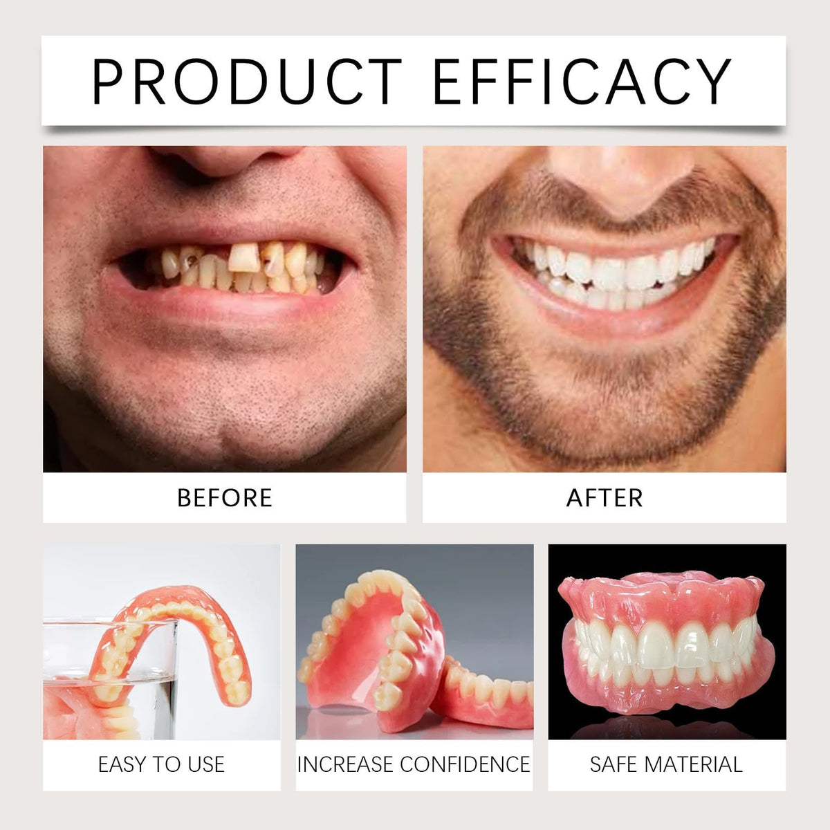 Silicone Full Denture Set M6259