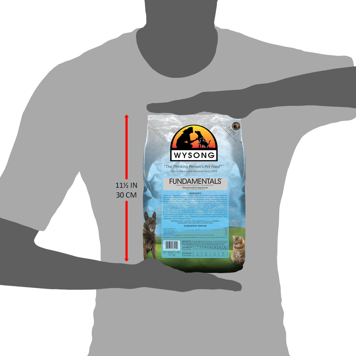 Dry Dog/Cat Food, 5 lb F4679