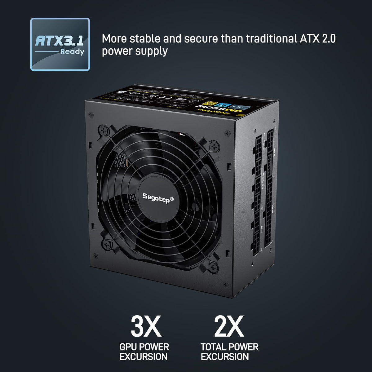 850W 80 Plus Gold Power Supply M228800