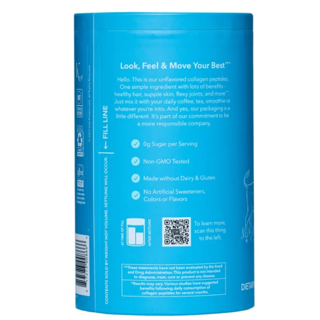 Collagen Peptides Unflavored Dietary Supplement 24 Oz B584