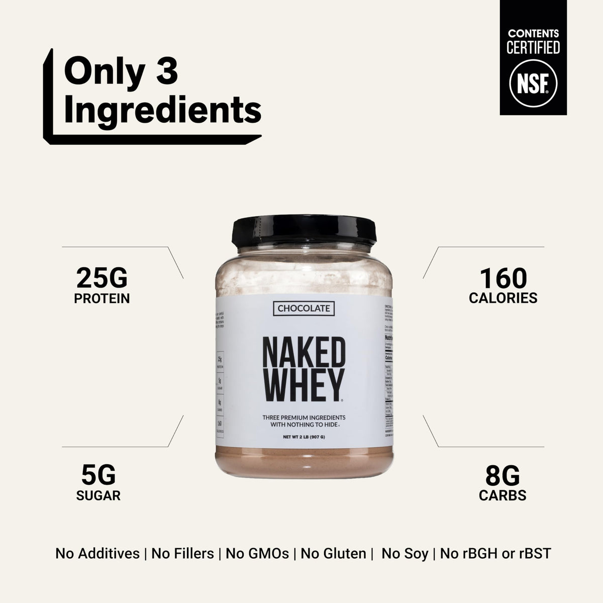 Chocolate Grass Fed Whey Protein Powder P1584