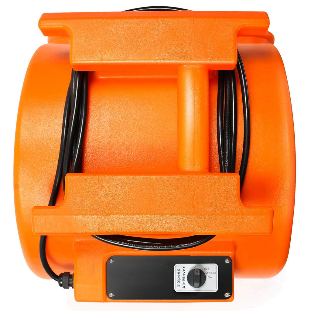 12pk 3 Speed 1 HP Stackable Air Mover Floor Fan A268