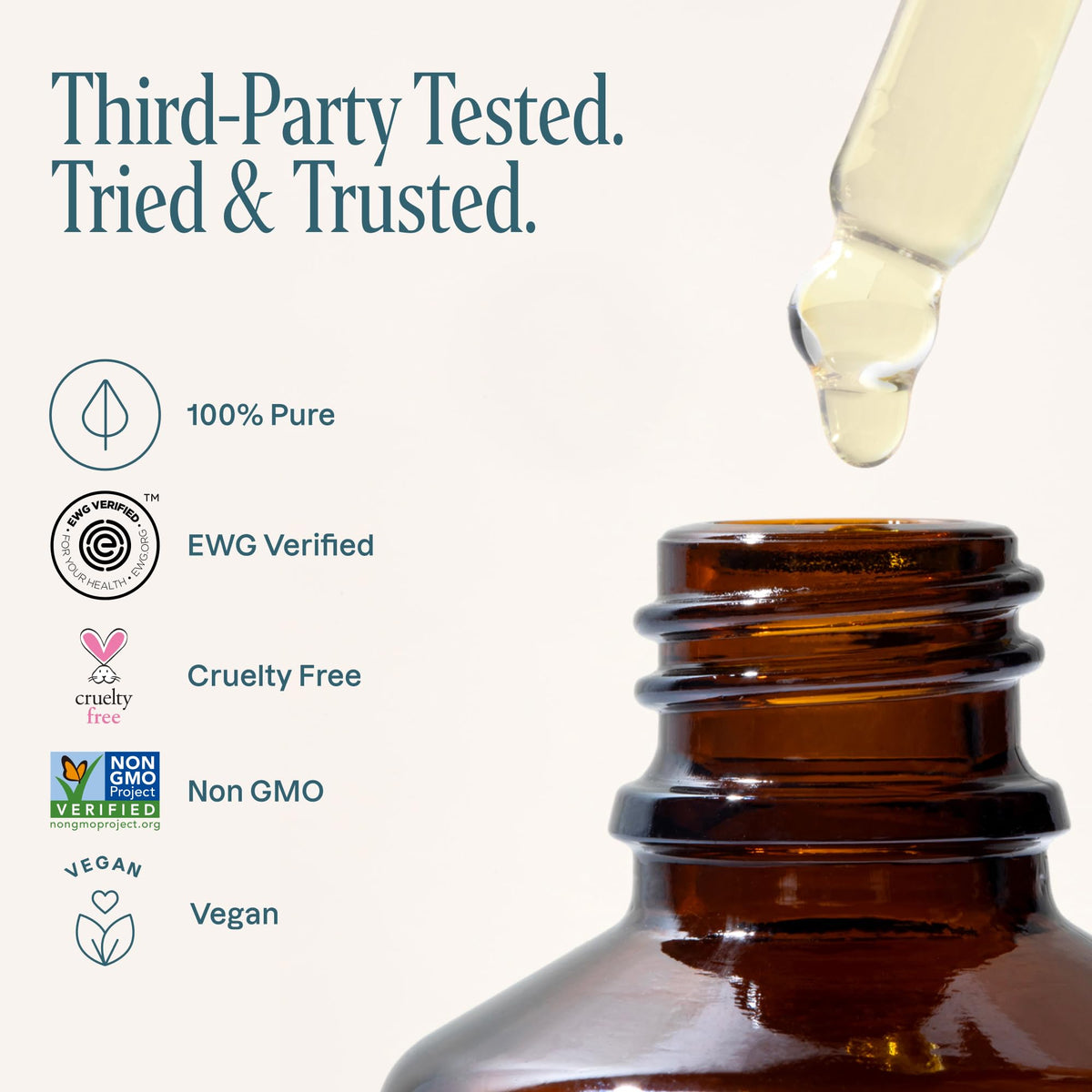 Pure Squalane Oil for Skin & Hair 1oz X420