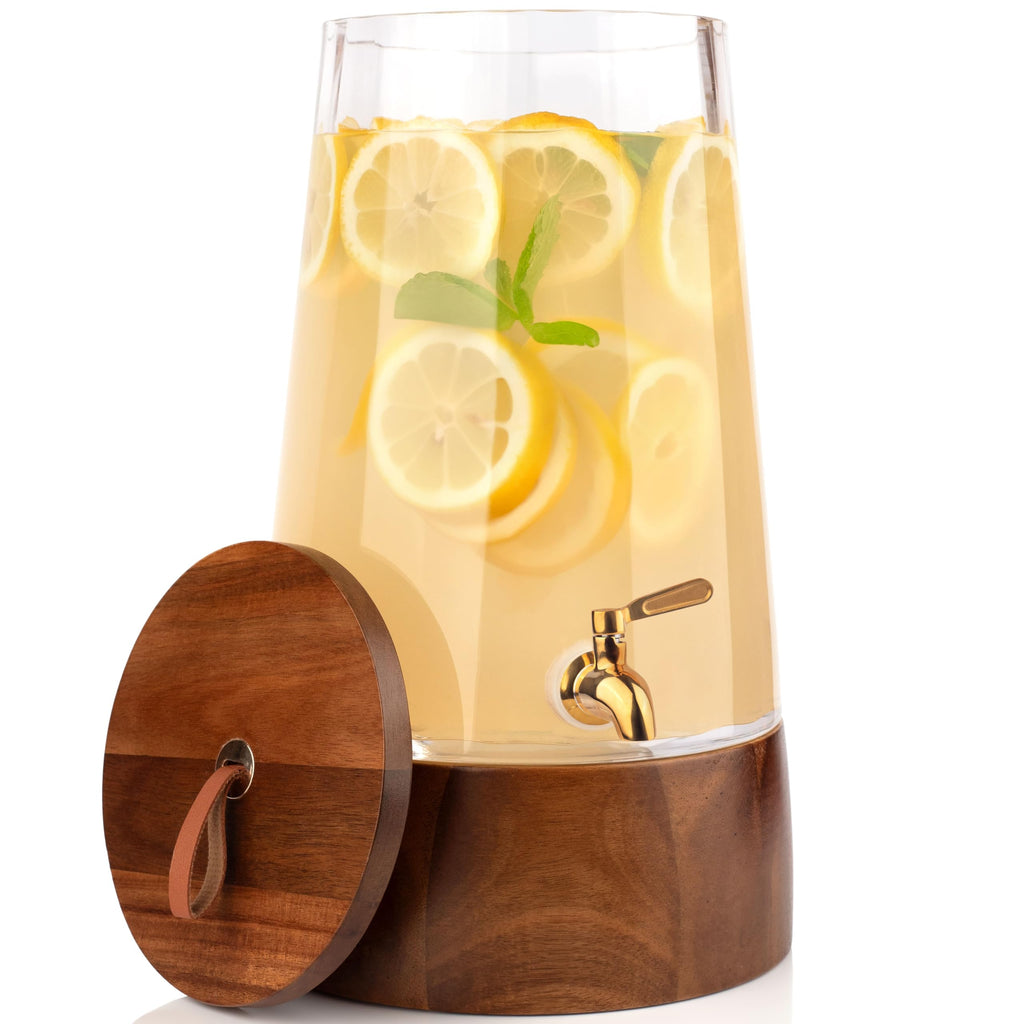 Glass Drink Dispenser with Spigot O221