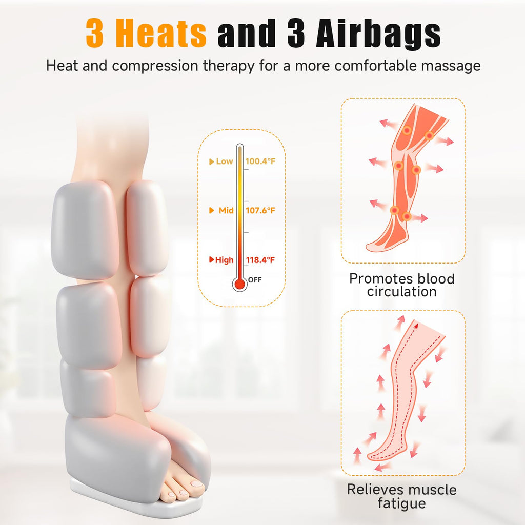 Leg Compression Massager with Heat Z924962