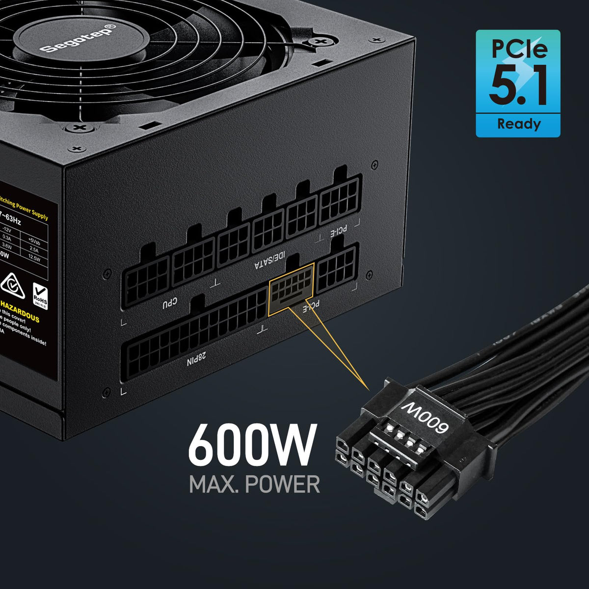 850W 80 Plus Gold Power Supply M228800