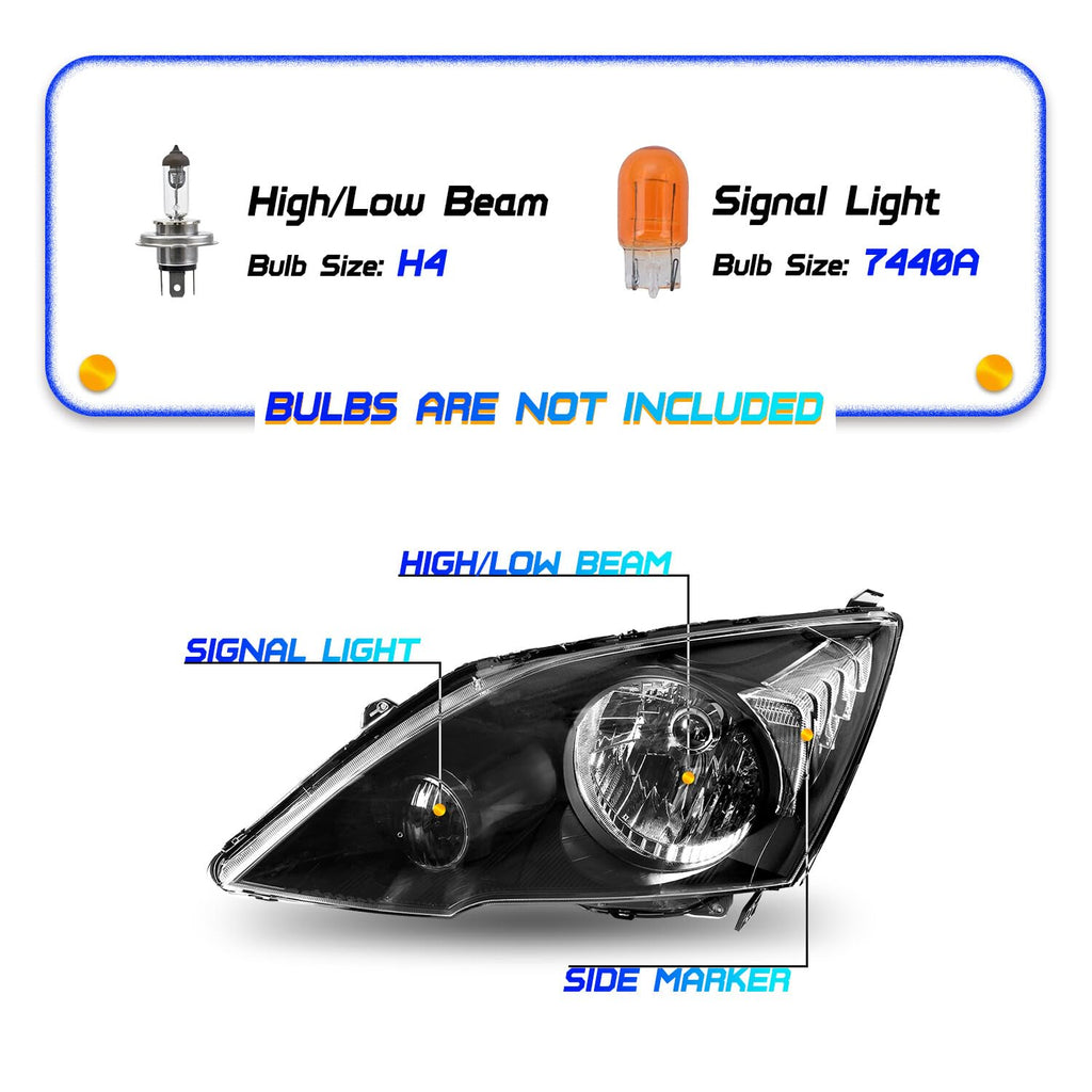 Halogen Headlight Assembly L624