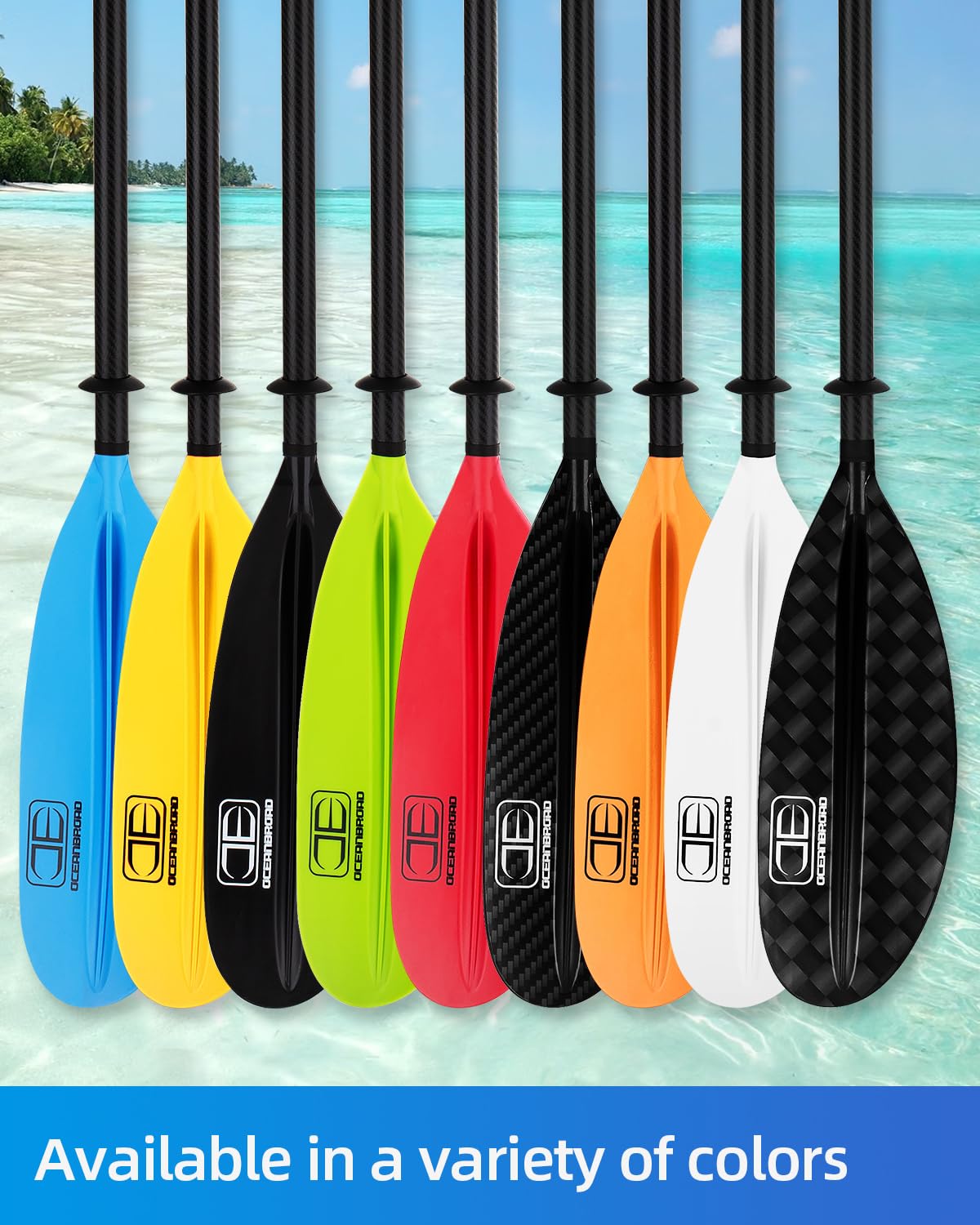 Adjustable Carbon Fiber Kayak Paddle S635