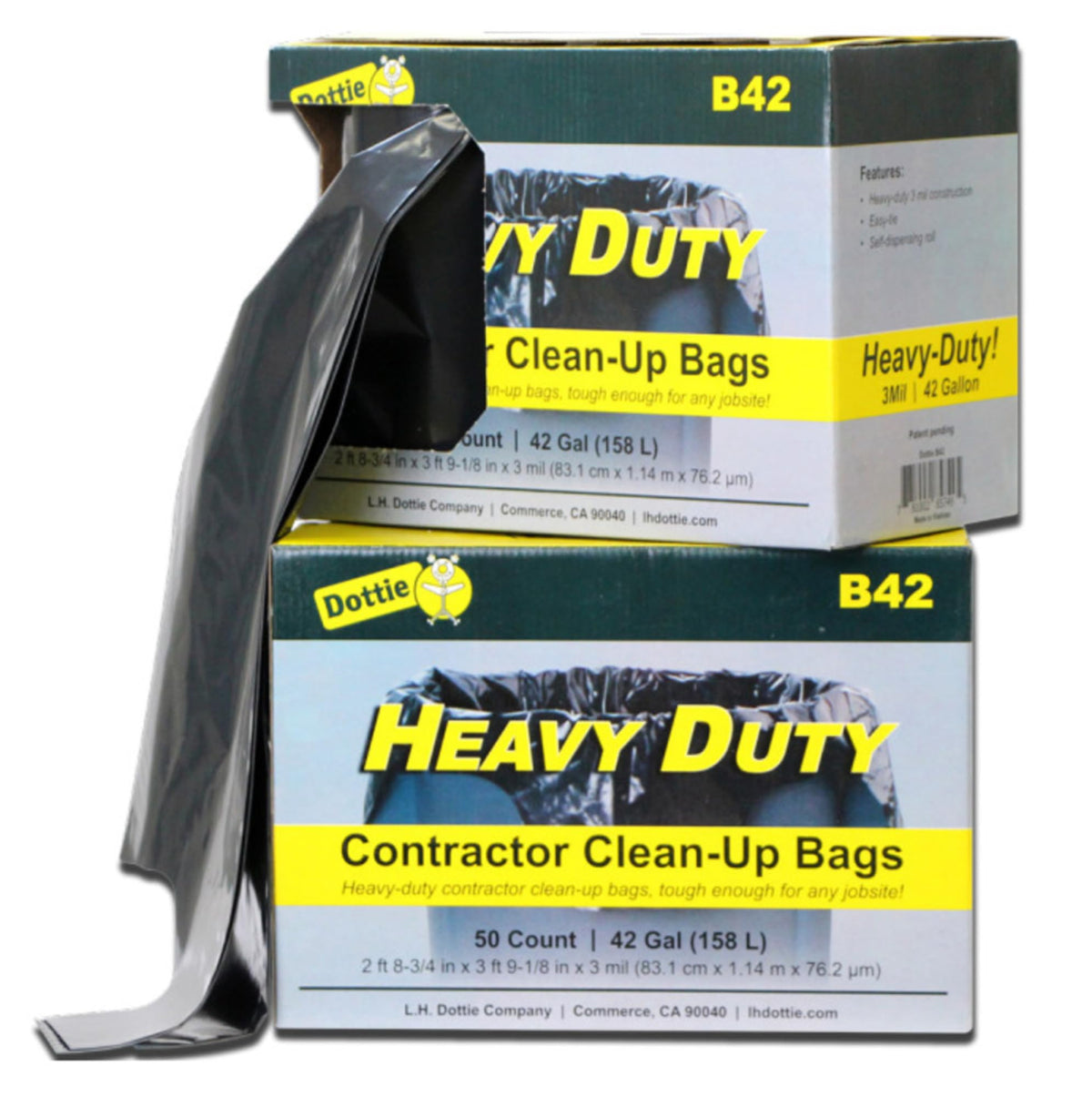 42 Gallon 3 mil Contractor Clean Up Bags K412115