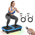 Vibration Plate Exercise Machine with Pull Ropes D7001