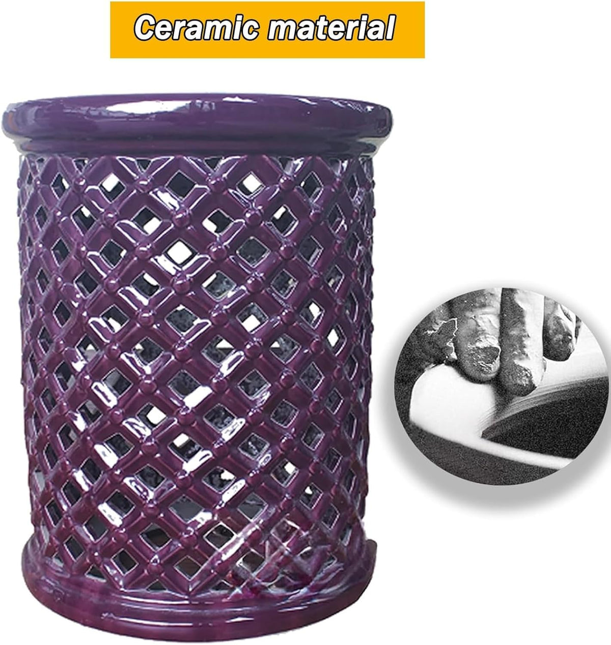 Ceramic Decorative Garden Stool P542