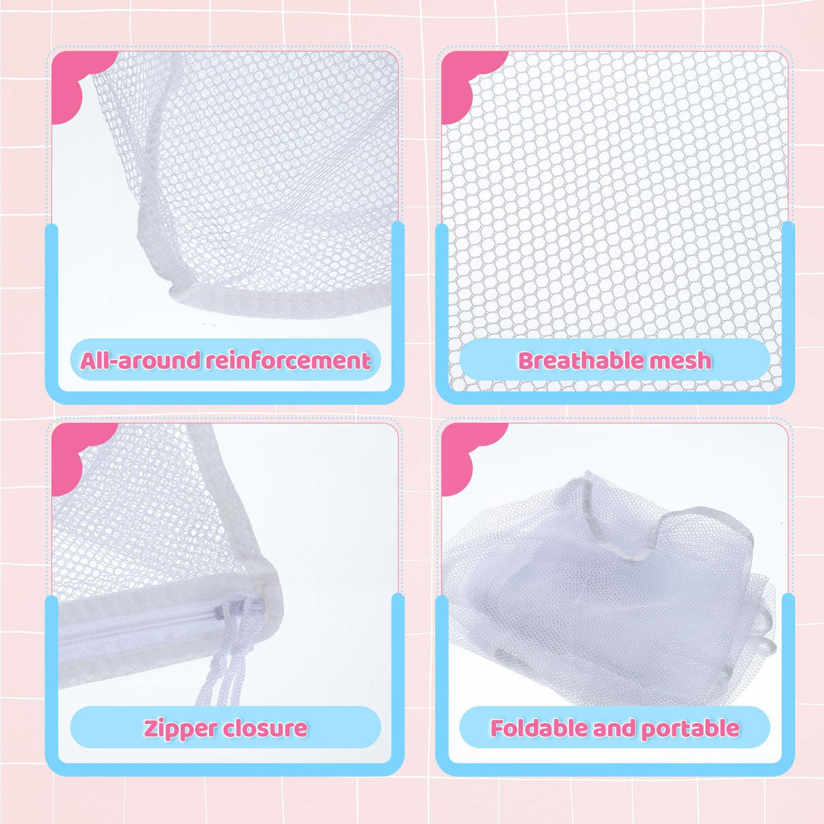 Reusable Storage Mesh Bag V3956