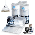Litter Box Liners 100 Count Leak-Proof Drawstring I723